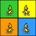 Bananadance Squares — banana emoji for Slack & Discord