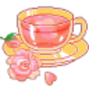 Pink Tea 2 — drink emoji for Slack & Discord