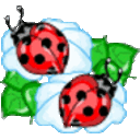 Ladybug Hearts — ladybug emoji for Slack & Discord