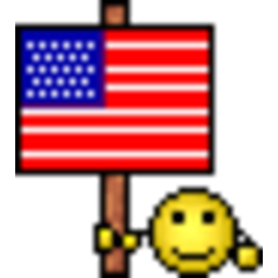 Sign American Flag — american emoji for Slack & Discord (Discord)