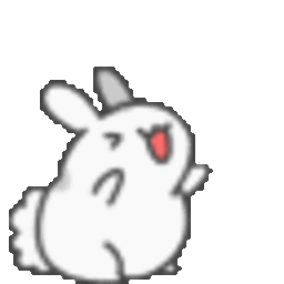 Catxbunny Eat — cartoon emoji for Slack & Discord (Discord)