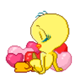Tweetybird Love — cartoon emoji for Slack & Discord (Discord)