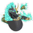 Swagicorn Bean — cartoon emoji for Slack & Discord