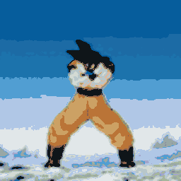 Super Saiyan — animation emoji for Slack & Discord (Discord)