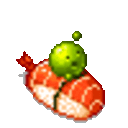 Sushi Ride — cartoon emoji for Slack & Discord