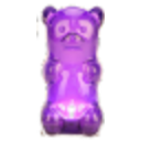 Gummybear Purple — cartoon emoji for Slack & Discord