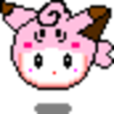 Jigglypuff Kao — cartoon emoji for Slack & Discord