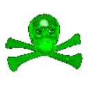 Hacker Skull — symbol emoji for Slack & Discord