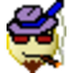 Fedora Smoking 2 — cartoon emoji for Slack & Discord (Discord)