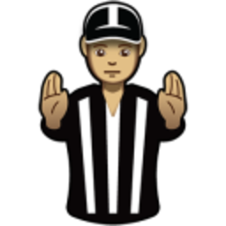 Referee — referee emoji for Slack & Discord (Discord)