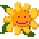 Yahoo Games Flower — pixel-art emoji for Slack & Discord
