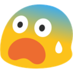 Blob Fearful — blob emoji for Slack & Discord (Discord)