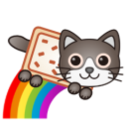 Catrainbow — cartoon emoji for Slack & Discord (Discord)