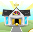 Church — cartoon emoji for Slack & Discord