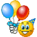 Balloons 5 — celebration emoji for Slack & Discord