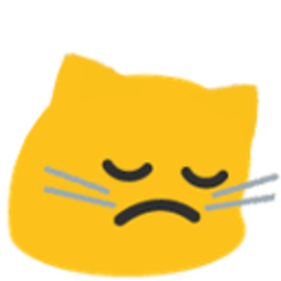 Meow Pensive — cat emoji for Slack & Discord (Discord)
