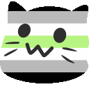 Meow Agender — cartoon emoji for Slack & Discord