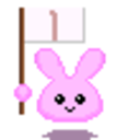 1 Bunny — cartoon emoji for Slack & Discord