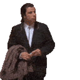 Confused Travolta — confused emoji for Slack & Discord (Discord)