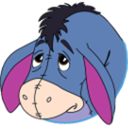 Eeyore — cartoon emoji for Slack & Discord (Discord)