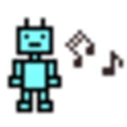 Robot Music — robot emoji for Slack & Discord (Discord)