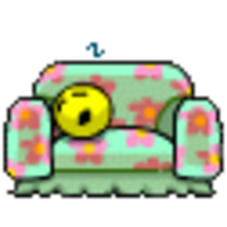 Sleep Couch — cartoon emoji for Slack & Discord (Discord)