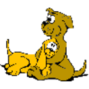 Dogs — cartoon emoji for Slack & Discord