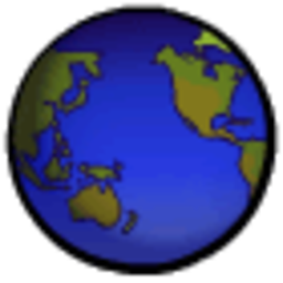 Planet Smiley — earth emoji for Slack & Discord (Discord)