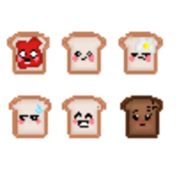 Toast 3 — cartoon emoji for Slack & Discord (Discord)