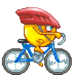 Biking 2 — cartoon emoji for Slack & Discord (Discord)