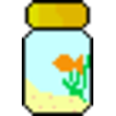 Goldfish Jar — pixel-art emoji for Slack & Discord