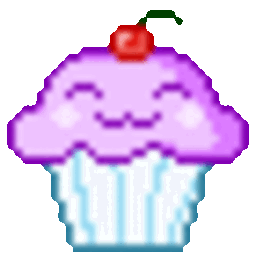 Cupcake Happy — cartoon emoji for Slack & Discord (Discord)