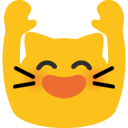 Meow Cheer — cartoon emoji for Slack & Discord