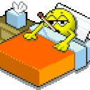 Sick Inbed — pixel-art emoji for Slack & Discord