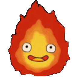 Calcifer — cartoon emoji for Slack & Discord (Discord)