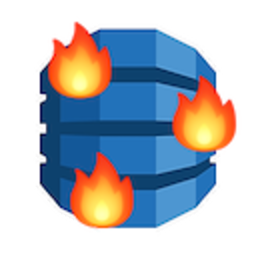 Dynamodb Fire — technology emoji for Slack & Discord (Discord)