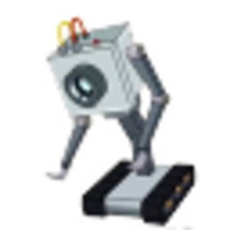 1 Eyed Robot — robot emoji for Slack & Discord (Discord)