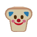 Clown Bread — bread emoji for Slack & Discord