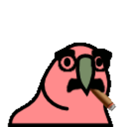 Groucho Parrot — cartoon emoji for Slack & Discord (Discord)