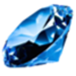 Bluediamond Dark — gemstone emoji for Slack & Discord (Discord)