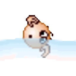 Swimming — cartoon emoji for Slack & Discord (Discord)