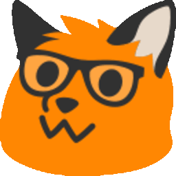 Blobfox Nerd — fox emoji for Slack & Discord (Discord)