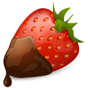 Strawberry Chocolate — food emoji for Slack & Discord