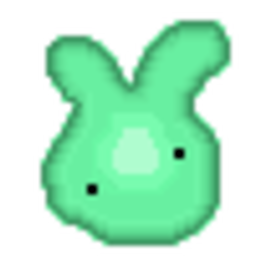 Green Rabbit — cartoon emoji for Slack & Discord (Discord)