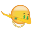 Bling Dab — cartoon emoji for Slack & Discord