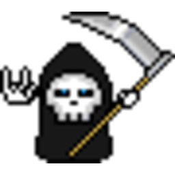 Grimreaper Rock — cartoon emoji for Slack & Discord (Discord)