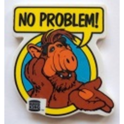 Alf No Problem — cartoon emoji for Slack & Discord (Discord)
