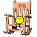 Rocking Chair 3 — cartoon emoji for Slack & Discord