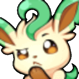 Leafeon Pout — pokemon emoji for Slack & Discord (Discord)