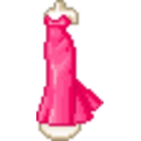 Gown Pink — cute emoji for Slack & Discord